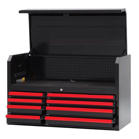 Drawer Ball-bearing Steel Tool Chest (Black)